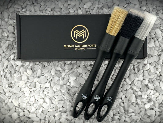 MoMo Motorsports Detail Brush Set 3pcs